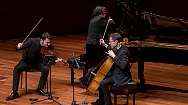 The Arbós trio will perform at the classical music cycle .