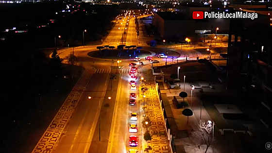 Police crack down on illegal street racing in Malaga: 50 fines imposed