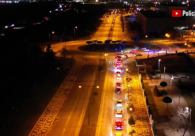 Police crack down on illegal street racing in Malaga: 50 fines imposed