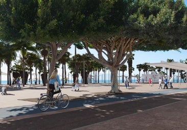 Malaga asks local residents if they want to keep car traffic parallel to Palo promenade