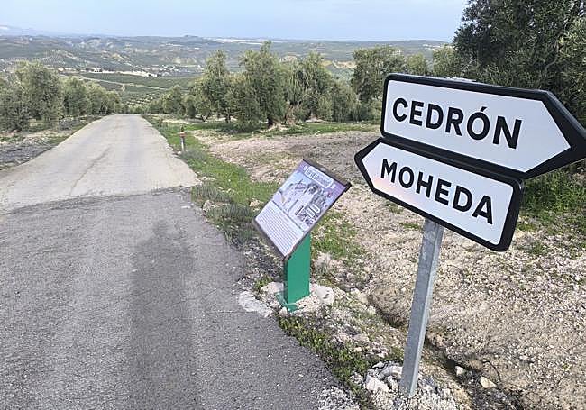 Arrival at the village crossroads