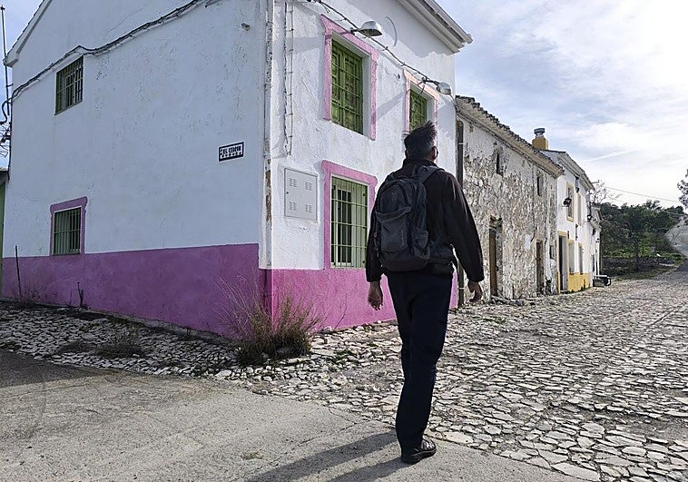 In the northernest part of Malaga province: the route from Cuevas Bajas to Cortijo de la Loma
