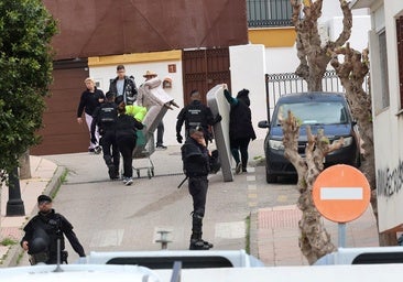 62 families evicted in Manilva amid heavy police deployment