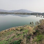 The La Viñuela reservoir has exceeded 90% of its capacity, with almost 149 cubic hectometres stored.