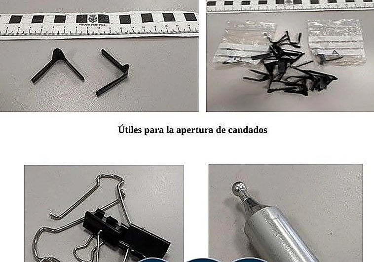 Malaga police arrest two members of network specialising in robbing storage units