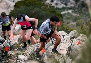 Runners during last year's mountain race in Benalmádena.