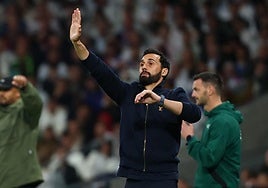 Alvaro Arbeloa at the UEFA Champions League Quarter Final.