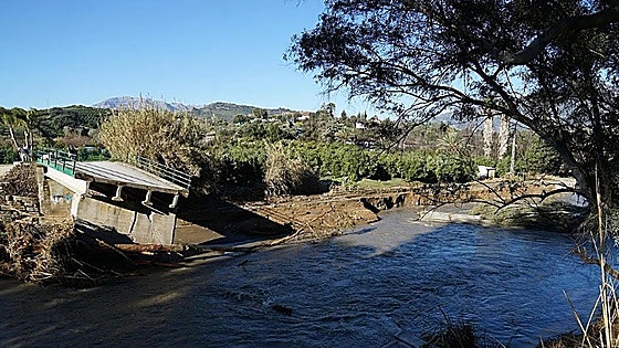 The Junta's emergency action plan for Malaga province includes work on two big inland rivers