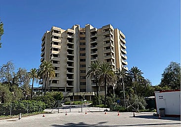 The closed Incosol hotel in Marbella.