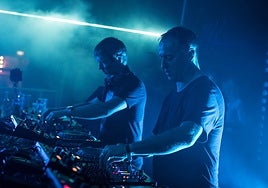 British DJ duo Sasha and John Digweed