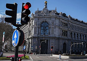 The Bank of Spain in Madrid.