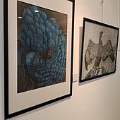 The collection includes 22 paintings by various local artists.