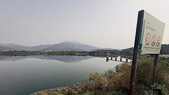 Malaga water network: La Viñuela dam surprises with highest water level