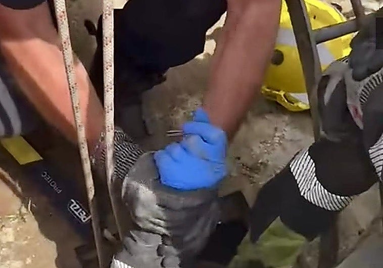 Three-year-old boy rescued alive from 15-metre-deep well in central Spain