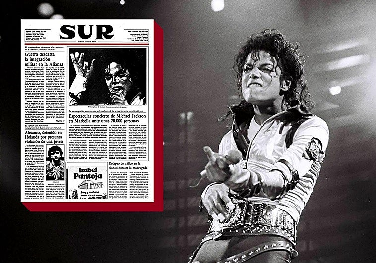 When Michael Jackson rocked Marbella: the unforgettable concert attended by 28,000 fans