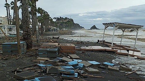 Almuñécar town hall applies for funding to repair storm damage