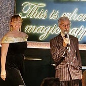 Designer Brian Piccolo at a previous fundraising fashion show on the coast.