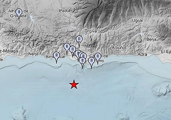 Two earthquakes felt in Granada and Malaga provinces