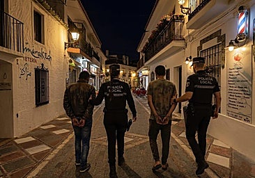 The AI-generated image released by Benalmádena Local Police.