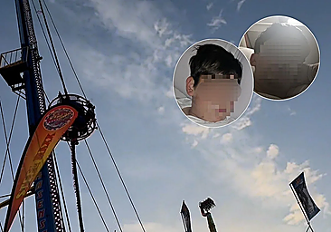 Seville 112: slingshot ride snaps mid-air injuring two children from Malaga