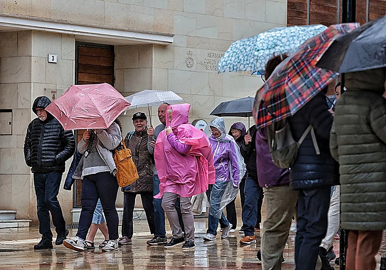 Malaga province weather: widespread rain this weekend