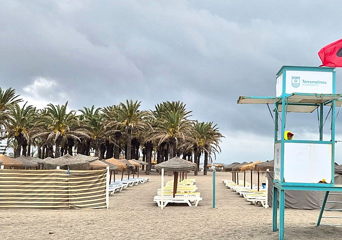 Torremolinos beach.