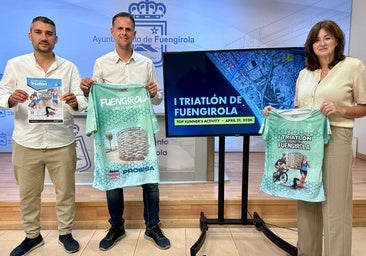 The town hall announces Fuengirola's first triathlon.
