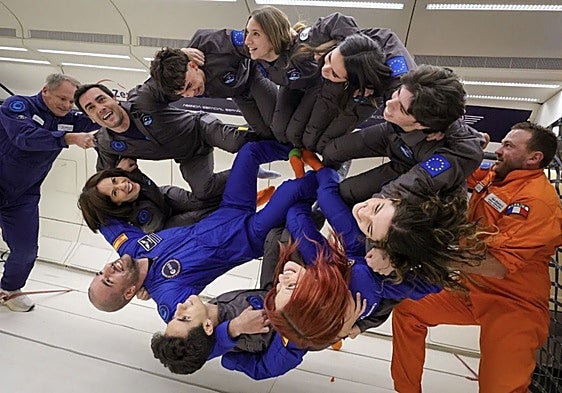 Malaga student experiences gravity-free flight: 'It was out of this world'