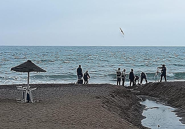 The missing man's son's body was found on Misericordia beach.