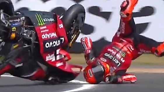 Marc Márquez brings forward shoulder surgery after crashing out of Le Mans MotoGP