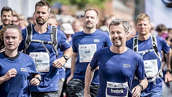 Danes on the Costa del Sol to run with King Frederik
