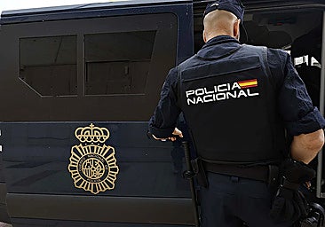 A National Police officer in Spain.