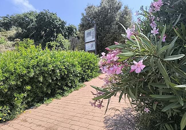 The start of the trail is easily located right next to the road from La Cala to Entrerríos