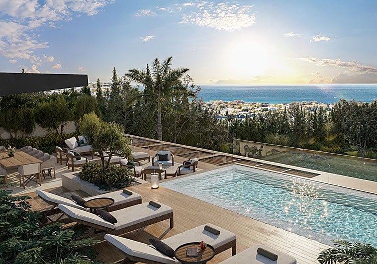 Armani Residences Marbella project, which will begin construction in June on the Golden Mile.