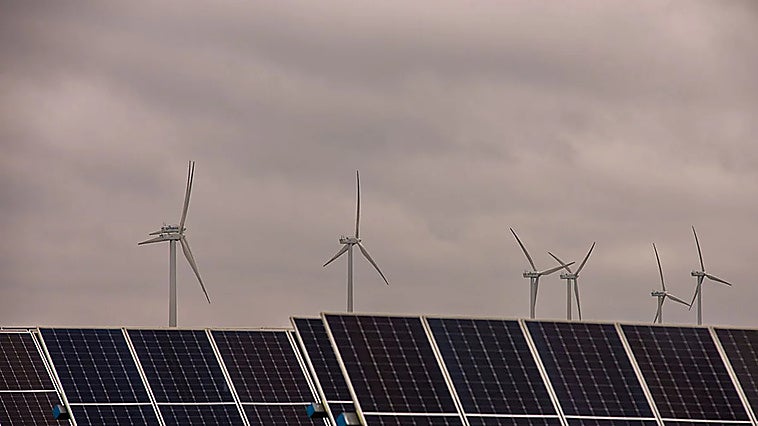 Solar panels in Guadalajara.
