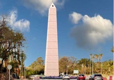 3D image of the obelisk project.