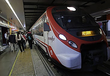 Malaga suspends C2 commuter rail service to Álora for two weeks from Friday