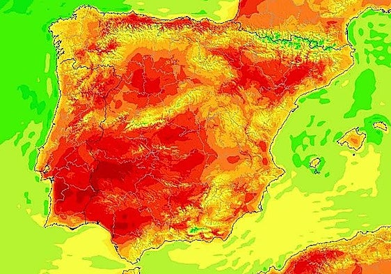 AEMET issues extreme heat warning for Spain: nearly 40°C expected in some areas