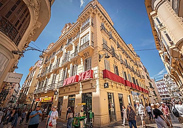 The building on Calle Especería 3 in Malaga city centre that will house the future hotel.