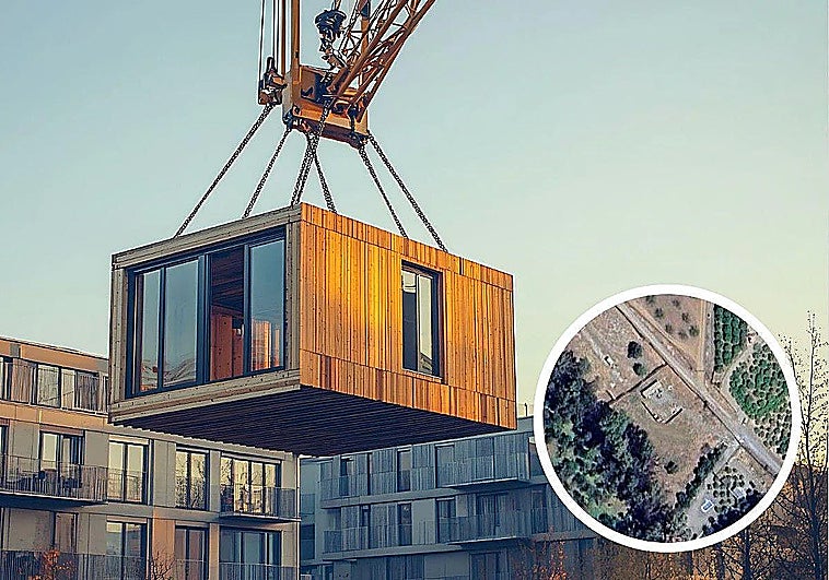 Malaga police investigate prefabricated house theft with crane from rural Guadalhorce Valley property