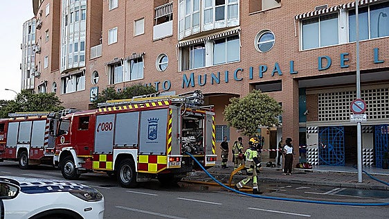 Malaga firefighters at their limits: second fire on Monday breaks out in Portada Alta