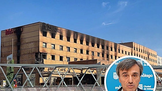 Malaga firefighters bring Ibis hotel fire under control