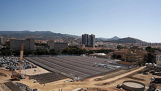 Malaga closes Hospital Civil car park on Wednesday as works on third hospital advance
