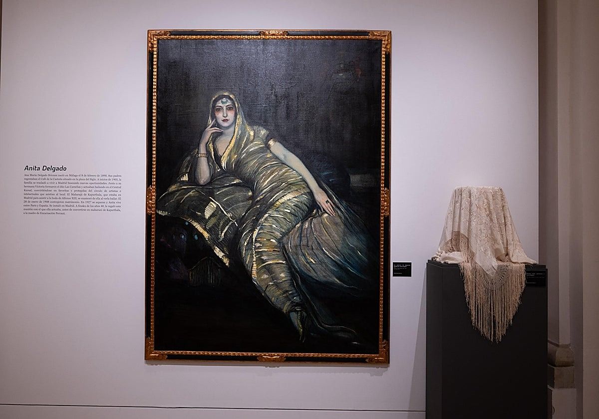 A portrait of Anita Delgado by Beltrán Masés.