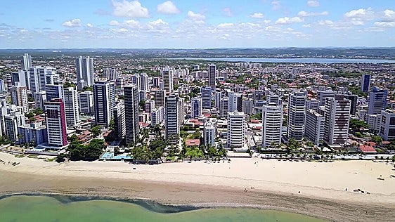 Teenage girl has leg bitten off by shark in second horror attack in two days at Brazilian holiday resort