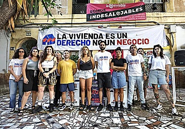 Members of the Málaga Para Vivir platform.