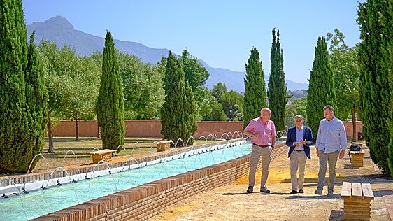 Marbella town hall completes restoration of Arab garden in Parque de los Tres Jardines