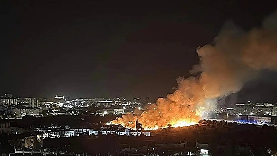 Concern in Mijas over fire visible from various points in town