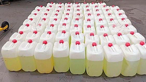 Gibraltar police seize 1,750 litres of illegally stored fuel from Upper Rock cave
