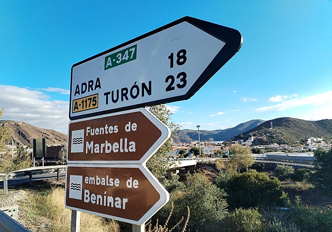 Close to the Marbella Sources.